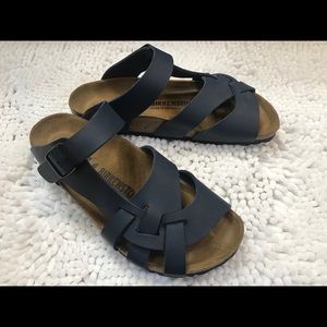 Birkenstock Pisa Birko-Flor - Navy